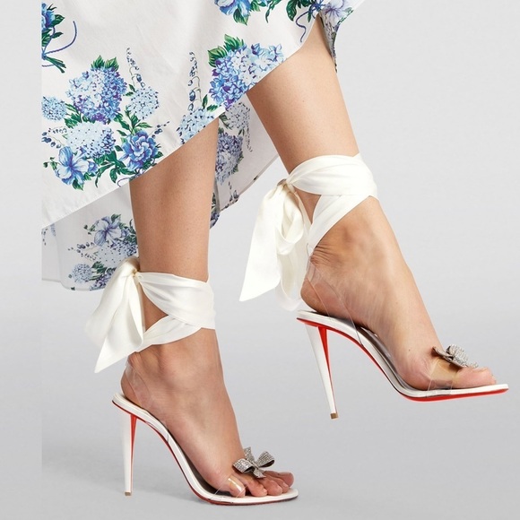 Christian Louboutin Shoes - New Christian Louboutin Astrinodo Sandal Size 41 with 100mm Heels